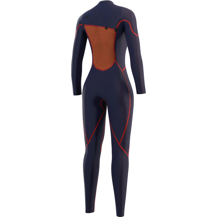 2023 Mystic Womens The One 4/3mm GBS Zipfree Wetsuit 35000.230122 - Dark Olive